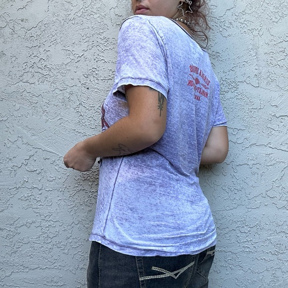 Y2k Nineties Sheer Harley-Davidson Top - Picture 5 of 10